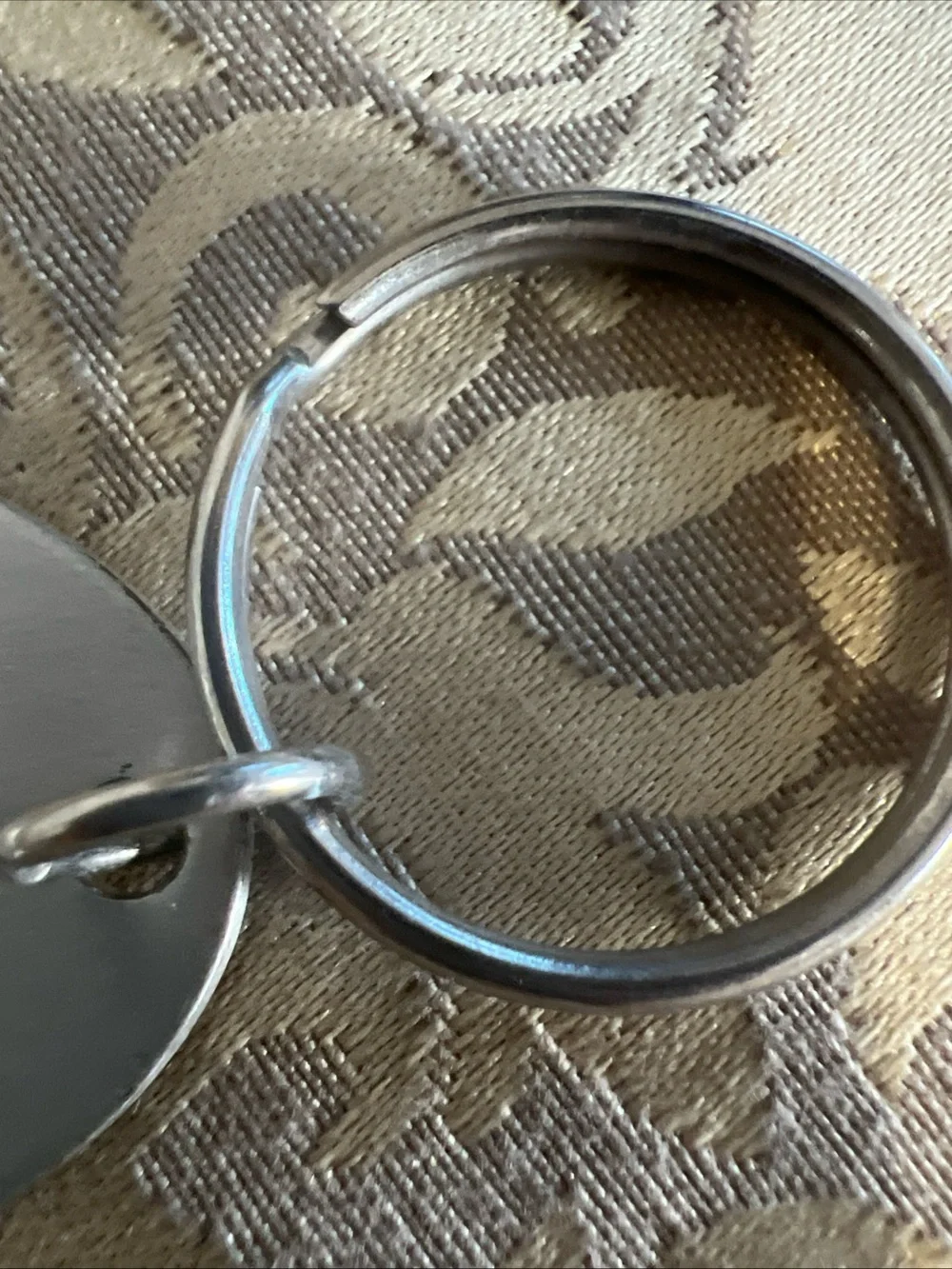 We The People Keyring Silver Gift Novelty